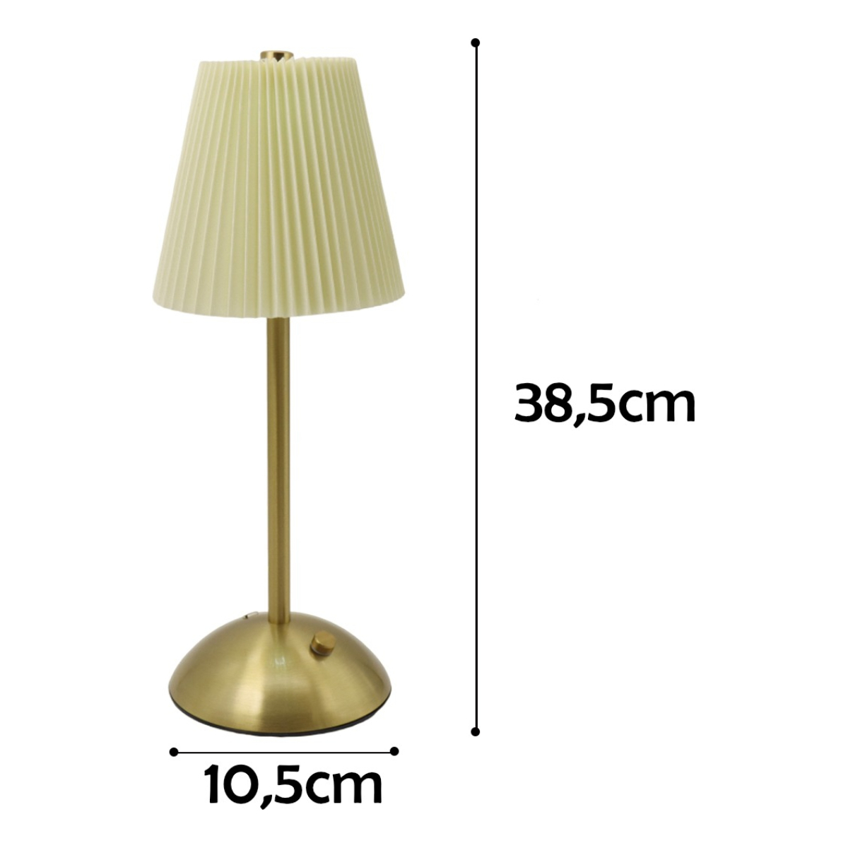 Lampara Alta Táctil De Noche Mesa Inalambrica Recargable Led - Imagen 10