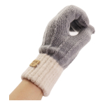 Guantes De Dama Dedos Tactiles De Lana Polar - Imagen 4