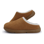 Pantuflas Abiertas Zapatos De Casa Con Corderito - Imagen 2