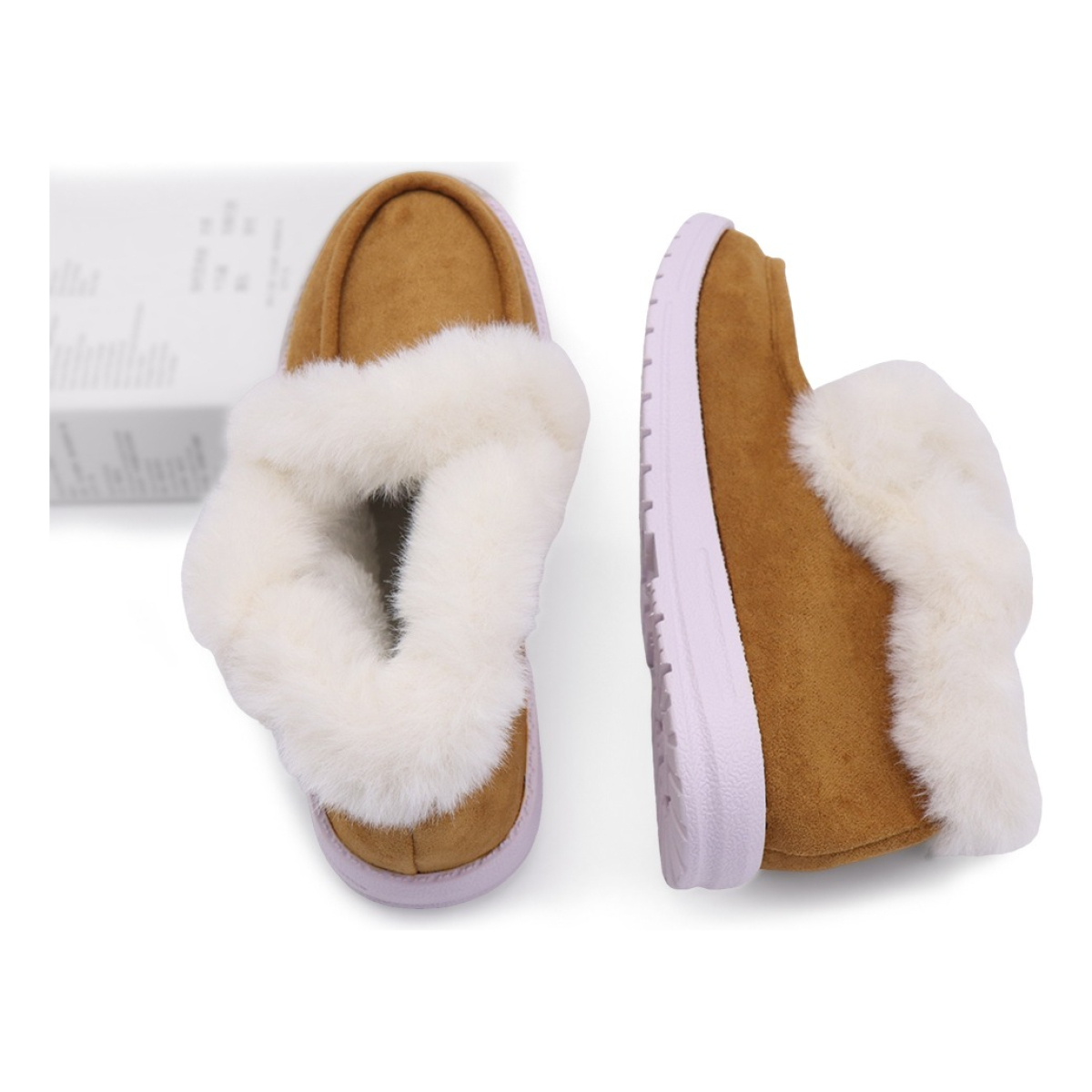 Bota Botita Baja Abrigadas Delgadas Calzado Invierno Mujer - Imagen 3