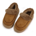 Pantufla Calzado De Abrigo De Corderito Suela Alta Dama - Imagen 9