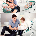 Bouncer Silla 5 En 1 Bebe Cama Mecedora Calidad - Imagen 10