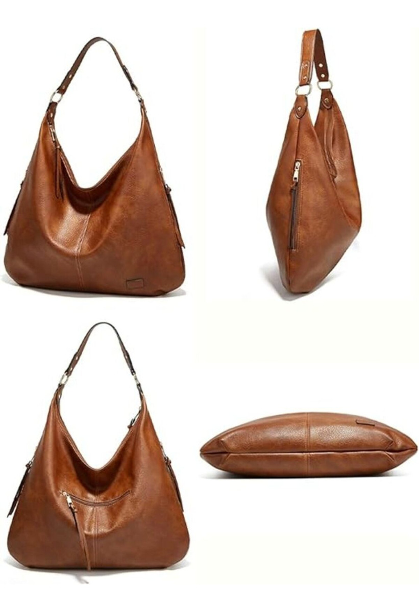 d_919314-mlu83705358452_042025-f.jpg Bolso Cartera De Hombro Para Mujer Cuero Pu Gran Capacidad - Imagen 8