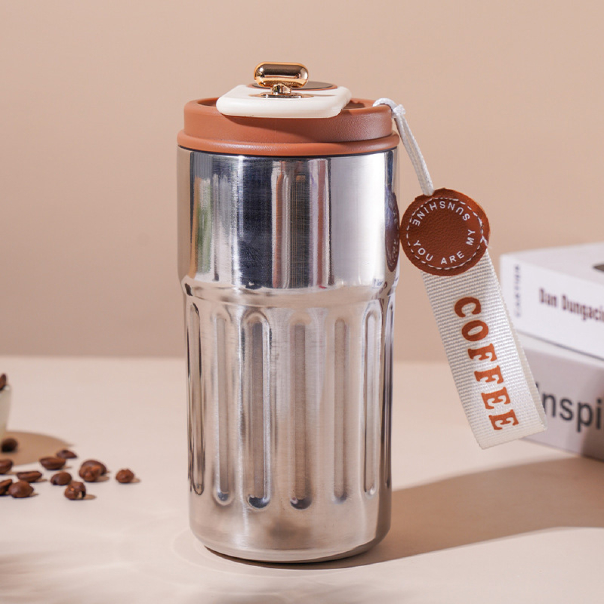 Termo Vaso Smart Café Térmico Mug 400ml Digital Temperatura - Imagen 8