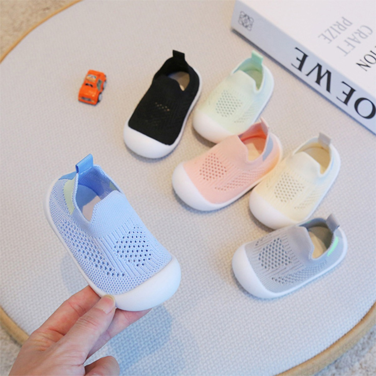 Zapatitos Para Bebes De Tela Flexibles Ergonómicos - Imagen 4