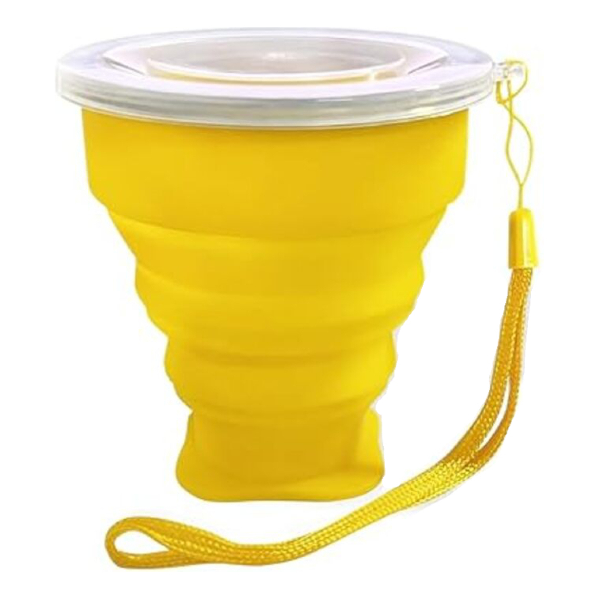 Vaso De Silicona Plegable Con Tapa Libre Bpa - Imagen 37