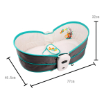 Bouncer Silla 5 En 1 Bebe Cama Mecedora Calidad - Imagen 12