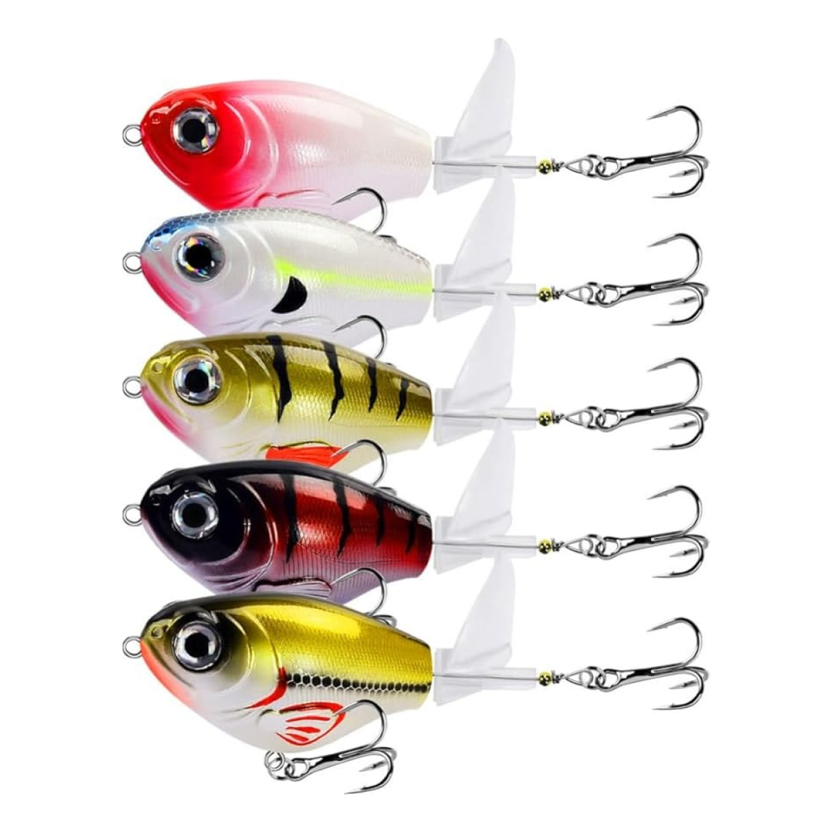 Señuelo Proberos Whopper Popper Con Elice Pesca - Imagen 12