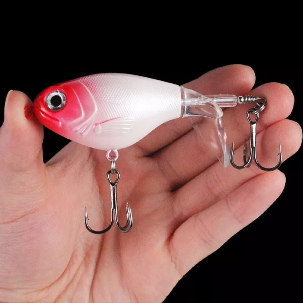 Señuelo Proberos Whopper Popper Con Elice Pesca - Imagen 23