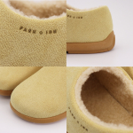 Pantuflas Cerrdadas Zapatos De Casa Con Corderito - Imagen 6