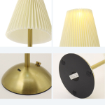 Lampara Alta Táctil De Noche Mesa Inalambrica Recargable Led - Imagen 4