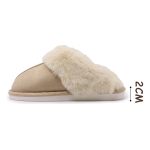 Pantuflas Abiertas Abrigadas Para Dama De Abrigo Comodas - Imagen 8