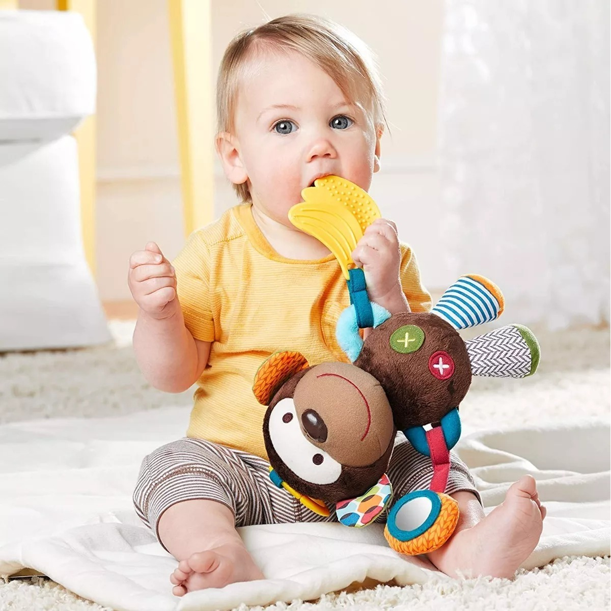 Peluche Colgante Multisensorial Animales Bebes Diversión - Imagen 15