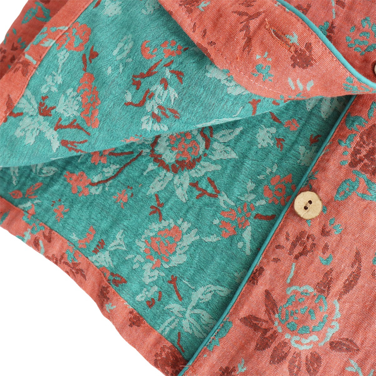 Pijama Ropa Para Dormir Con Estampados Flores De Dos Piezas - Imagen 4