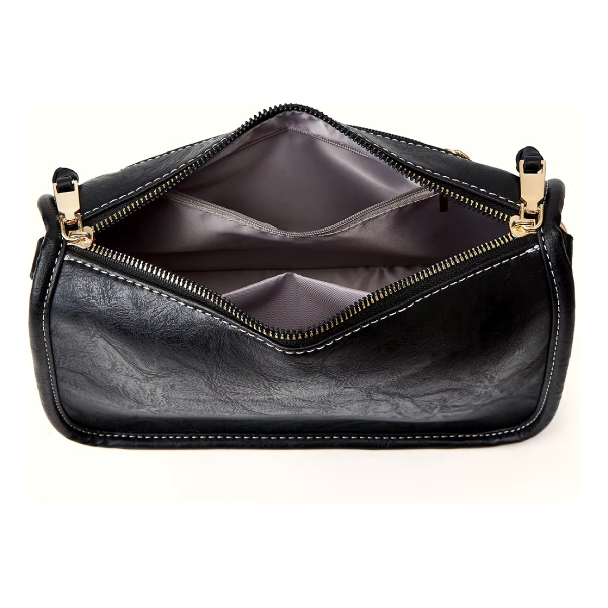 Bandolera Dama Cartera Bolso Minimalista Cuero Pu Para Mujer - Imagen 17