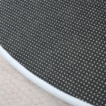 Alfombra Circular Iluminarás 100cm Beige Geométrica Interior Living 1 M Beige/marrón - Imagen 4