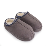 Pantufla Calzado Con Corderito Y Plataforma Estilo Sueco - Imagen 9