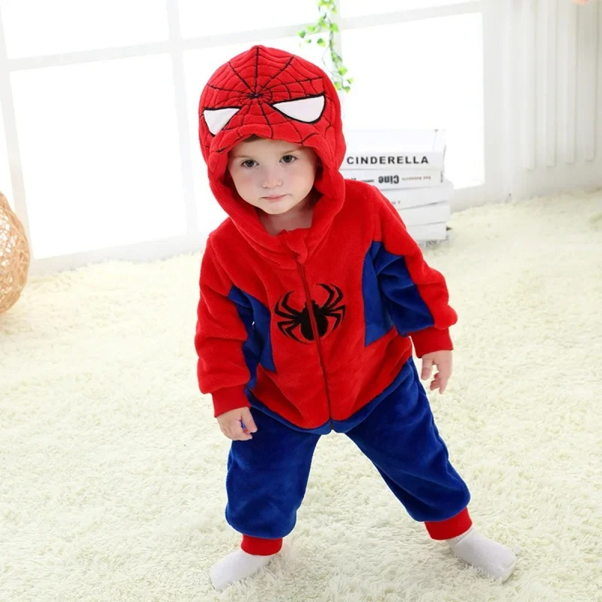 Pijama Disfraz Para Niños Niñas Animales Superhéroes - Imagen 27