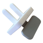 Tapa De Seguridad Para Enchufe Protector Bebe Patas Rectas - Imagen 5