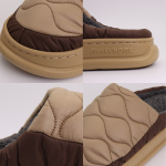 Pantuflas De Adulto Elegantes Abiertas Con Corderito - Imagen 12