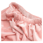 Pijama Terciopelo Para Dama De Invierno 2 Piezas Con Encaje - Imagen 6