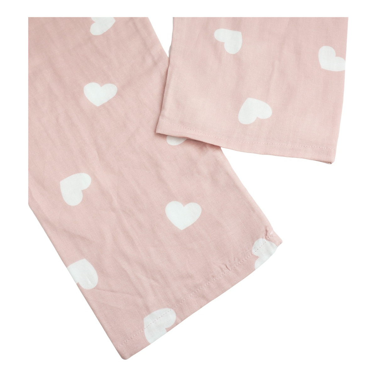 Pijama Diseño Corazones 2 Piezas Ligero Ropa Para Dormir - Imagen 5