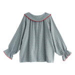 Ropa Para Dormir Puntos Rojos Para Dama Pijama Abrigo - Imagen 2