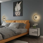 Lampara De Pared Moderna Decoración Diseño De Reloj - Imagen 4