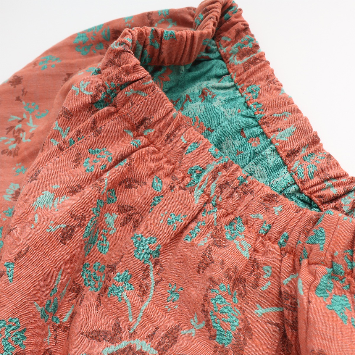 Pijama Ropa Para Dormir Con Estampados Flores De Dos Piezas - Imagen 6