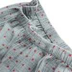 Ropa Para Dormir Puntos Rojos Para Dama Pijama Abrigo - Imagen 4