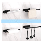 Portarrollos Soporte Para Papel Toalla De Baño Cocina - Imagen 5