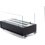 Estufa Fógon Decorativo De Etanol Portatil Con Ruedas - Imagen 8