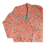 Pijama Ropa Para Dormir Con Estampados Flores De Dos Piezas - Imagen 3