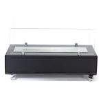 Estufa Fógon Decorativo De Etanol Portatil Con Ruedas - Imagen 11