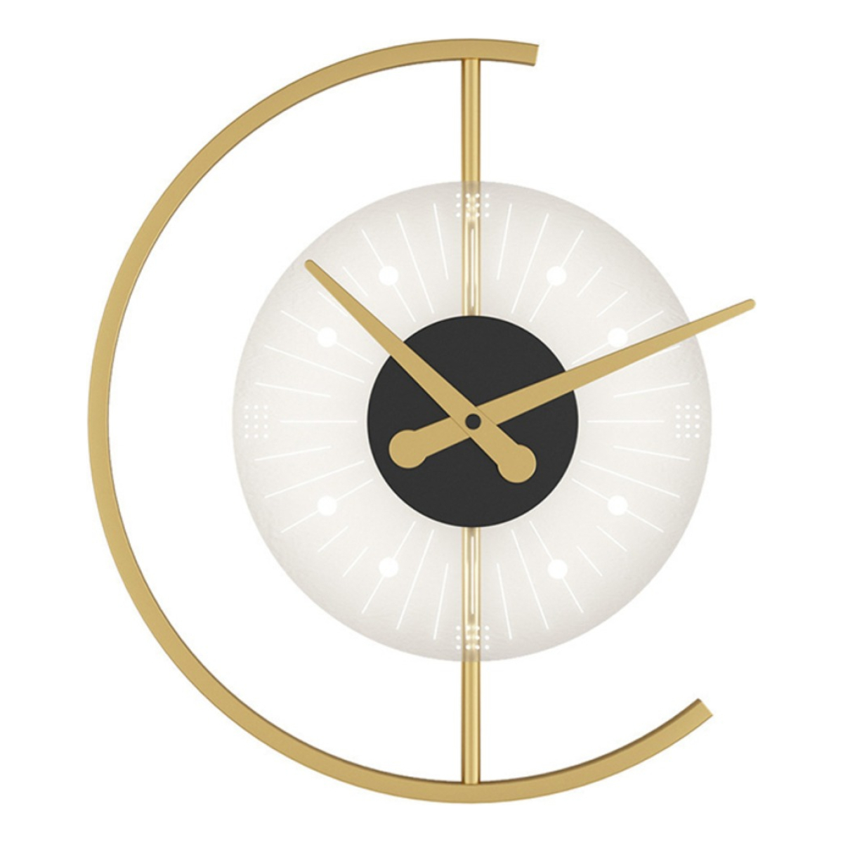 Lampara De Pared Moderna Decoración Diseño De Reloj - Imagen 1