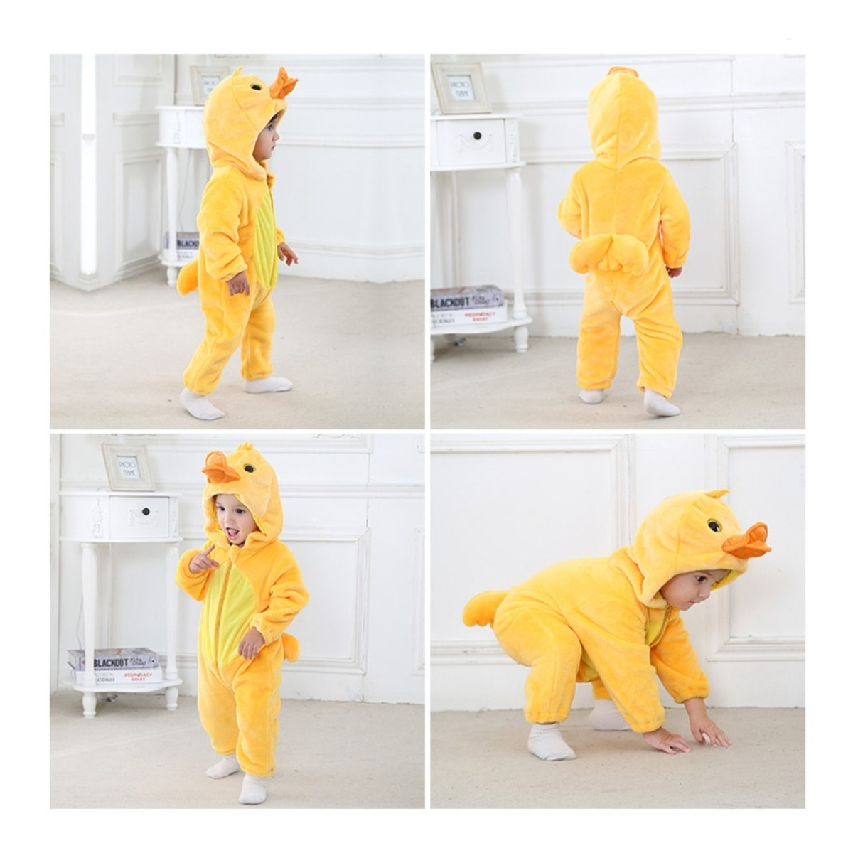Pijama Disfraz Para Niños Niñas Animales Superhéroes - Imagen 9