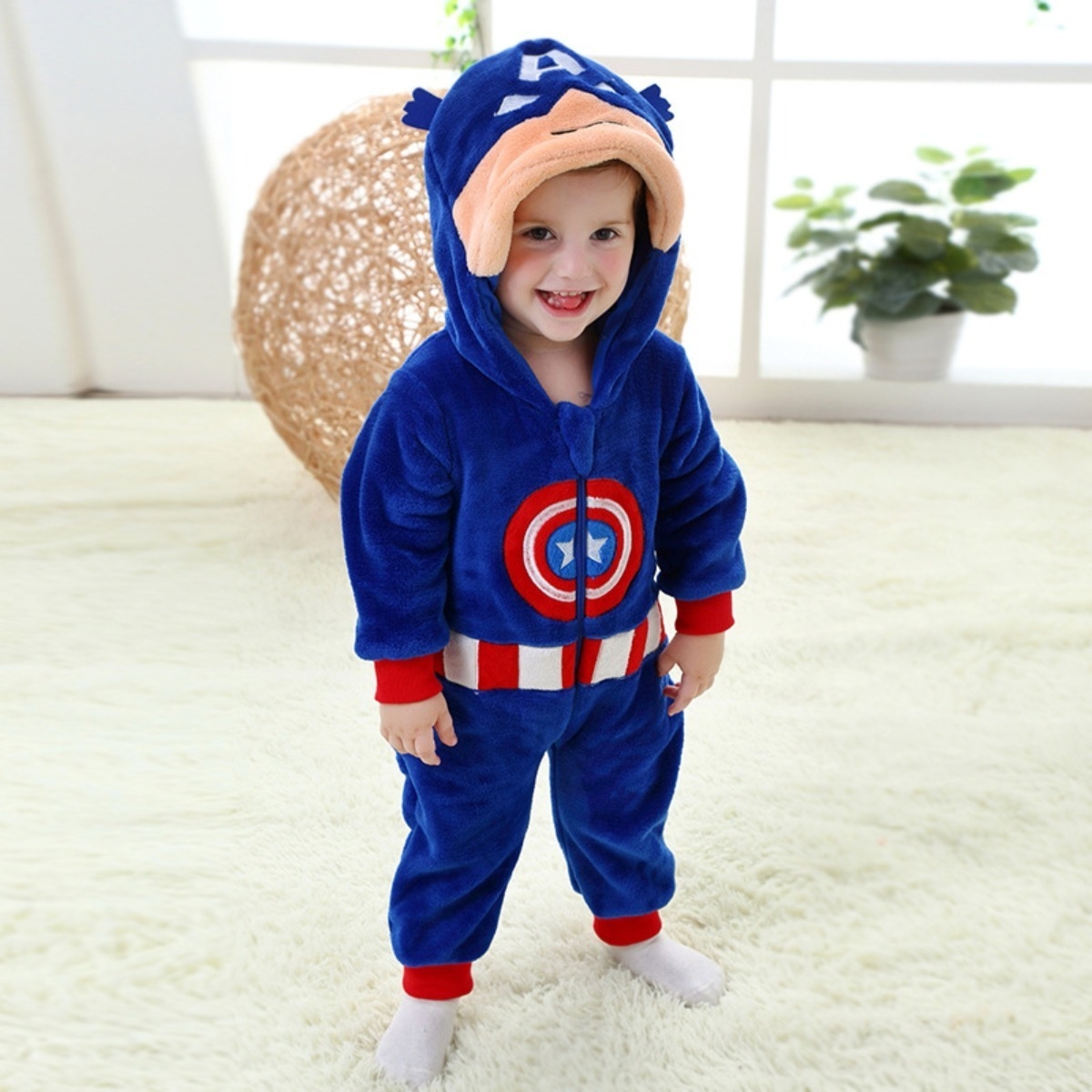Pijama Disfraz Para Niños Niñas Animales Superhéroes - Imagen 3