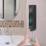 Dispensador De Jabón Con Visor Jabón Líquido Para Baño 420ml - Imagen 6