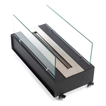 Estufa Fógon Decorativo De Etanol Portatil Con Ruedas - Imagen 10