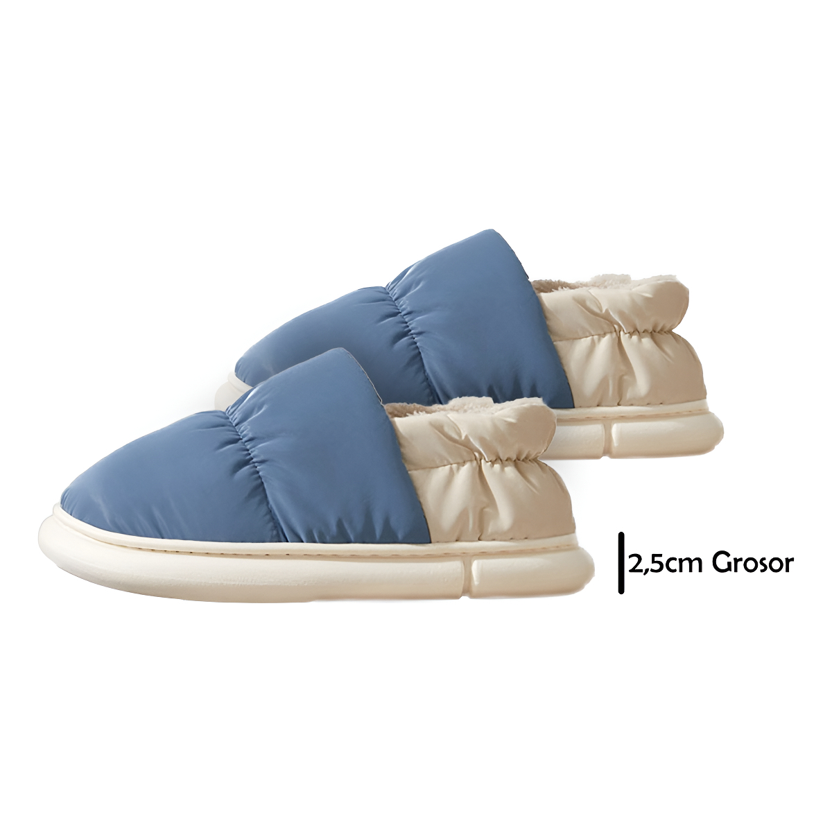 Pantufla Cerrada Interior Corderito Calentitas Unisex - Imagen 26