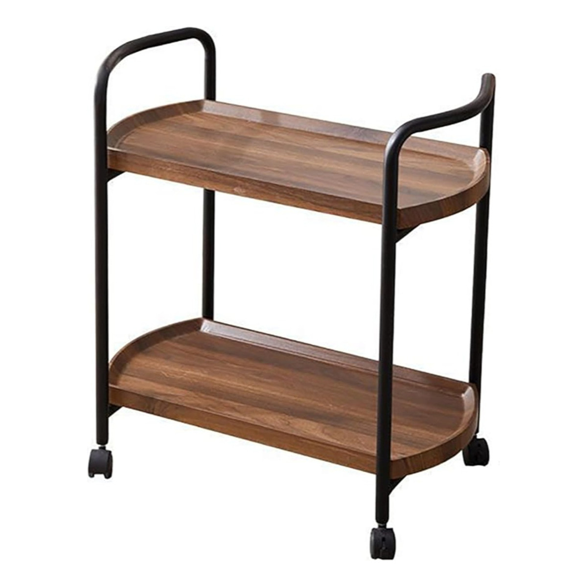 Carrito Organizador De Madera Con Ruedas Para Cocina Hogar - Imagen 1