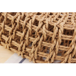 Bolso Tejido Estilo Retro Ideal Para La Playa Grande - Imagen 6
