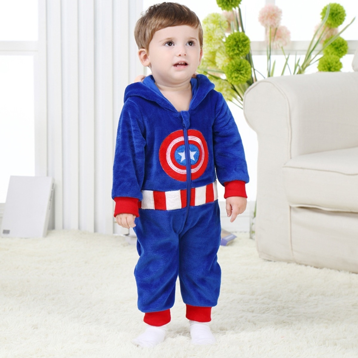 Pijama Disfraz Para Niños Niñas Animales Superhéroes - Imagen 6