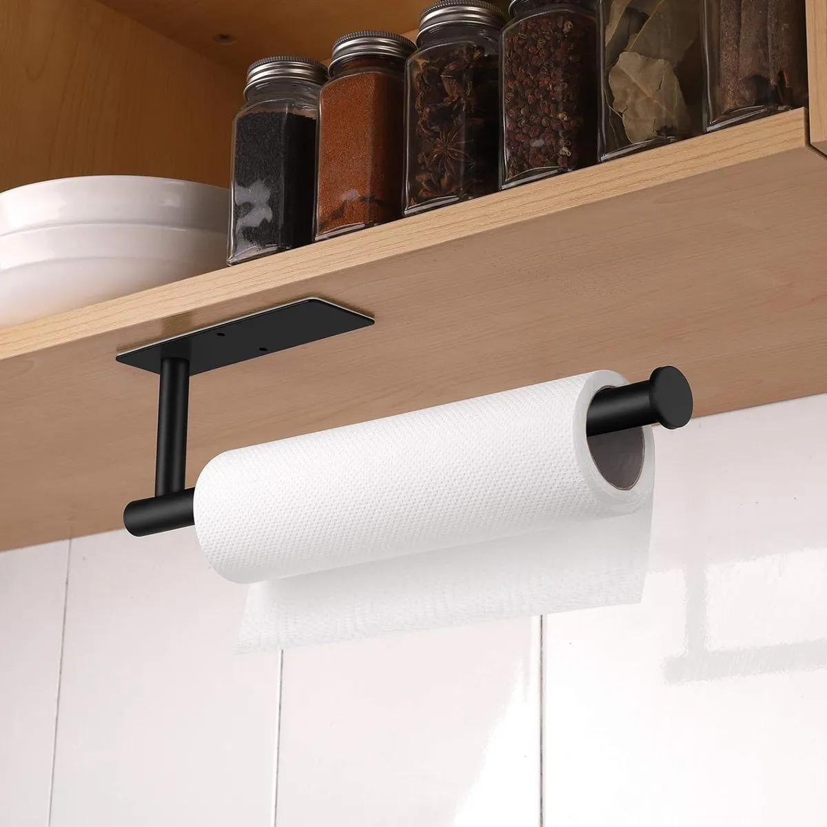 Portarrollos Soporte Para Papel Toalla De Baño Cocina - Imagen 3
