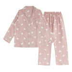 Pijama Diseño Corazones 2 Piezas Ligero Ropa Para Dormir - Imagen 6