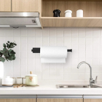 Portarrollos Soporte Para Papel Toalla De Baño Cocina - Imagen 4