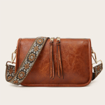 Bandolera Dama Cartera Bolso Minimalista Cuero Pu Para Mujer - Imagen 9