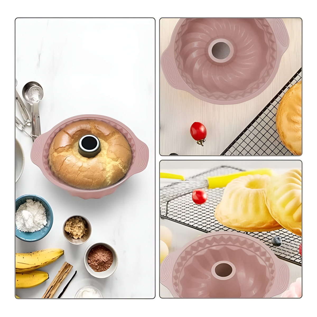 Asaderas De Silicona Pasteleria -40o A 230o Varios Modelos - Imagen 8