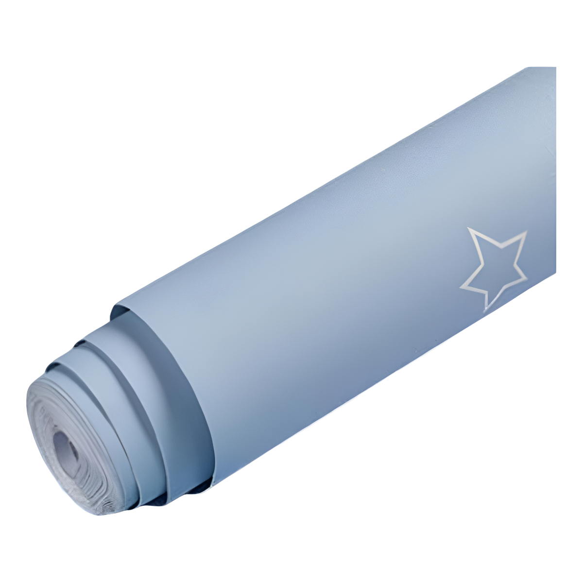 Papel Adhesivo Niños Empapelar Paredes Estrellas Grisazulado - Imagen 1