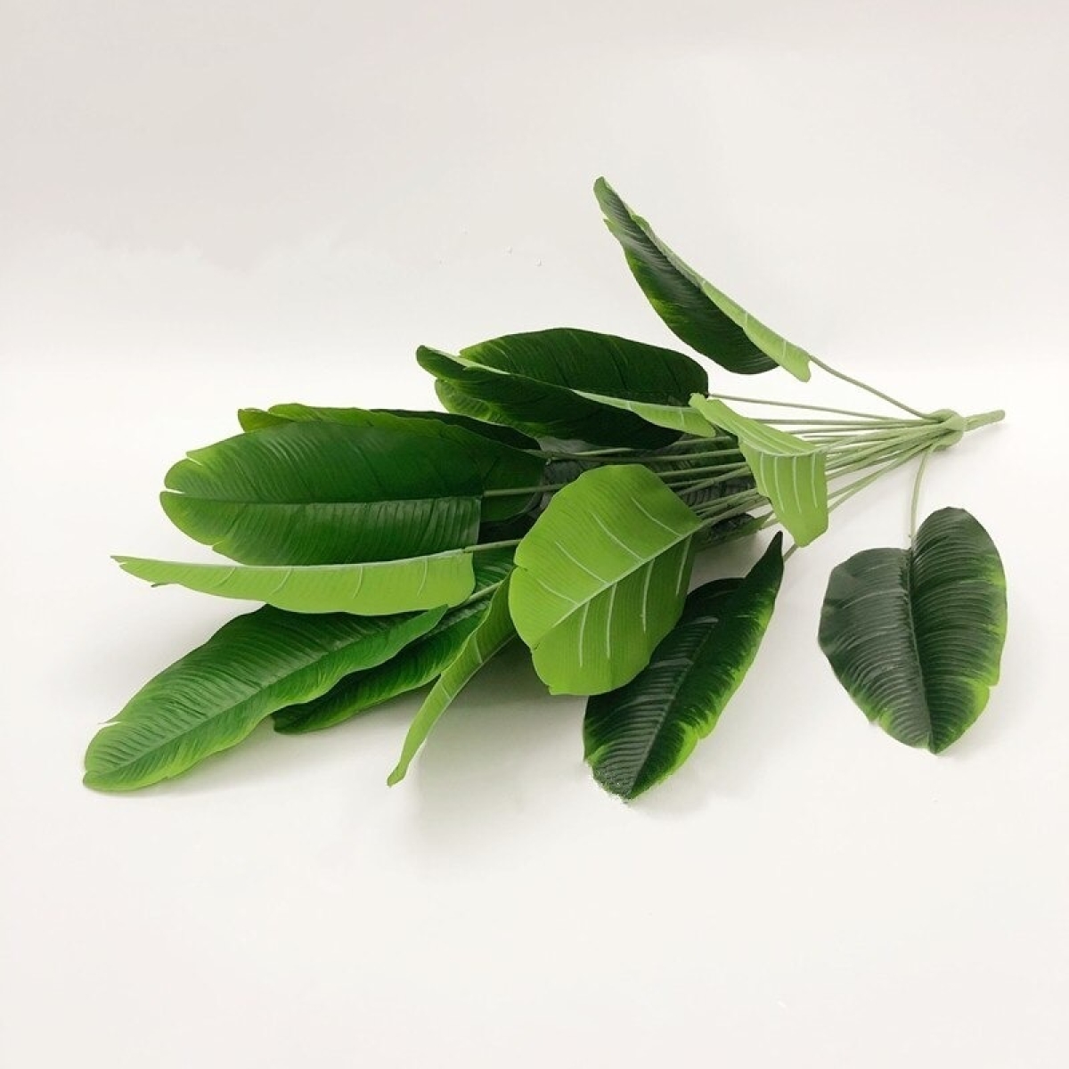 Planta Artificial 80 Cm Hoja Tropical Palmera Banano - Imagen 2